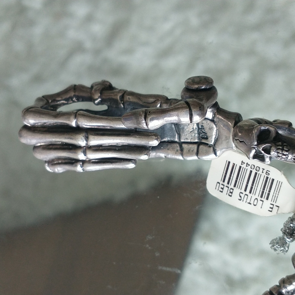 STERLING SILVER WALLET  CHAIN,  ONE OF A KIND - Picture 6 of 13